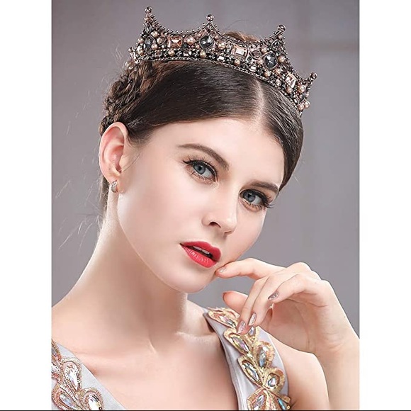 Medieval Renaissance Baroque Royal Jeweled Crown main image 10